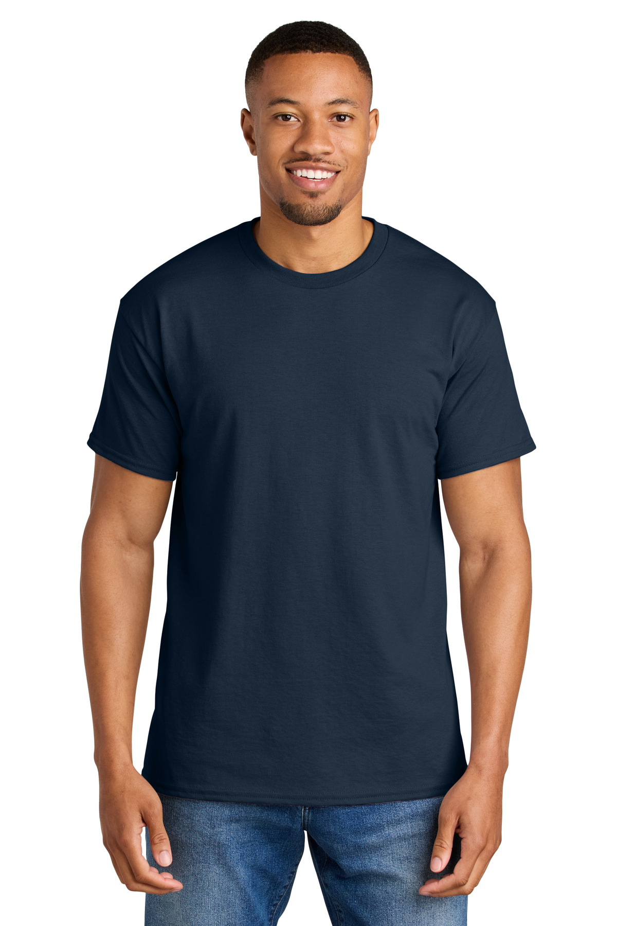 Gildan 8000 — Navy front