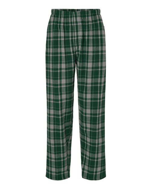 Boxercraft BM6624 — Green Jordan Plaid front
