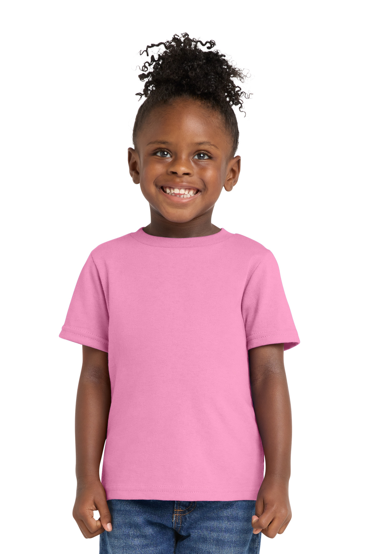 Port & Co CAR54T — Candy Pink front