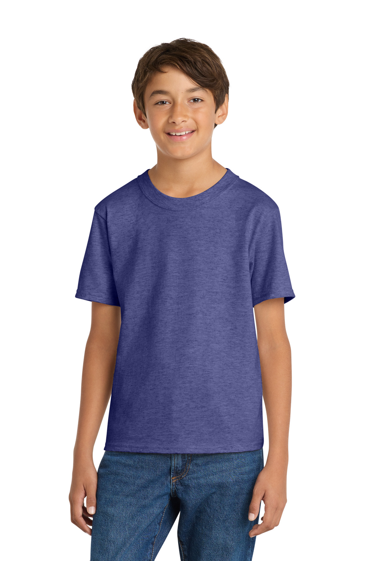 Port & Co PC54Y — Heather Purple front