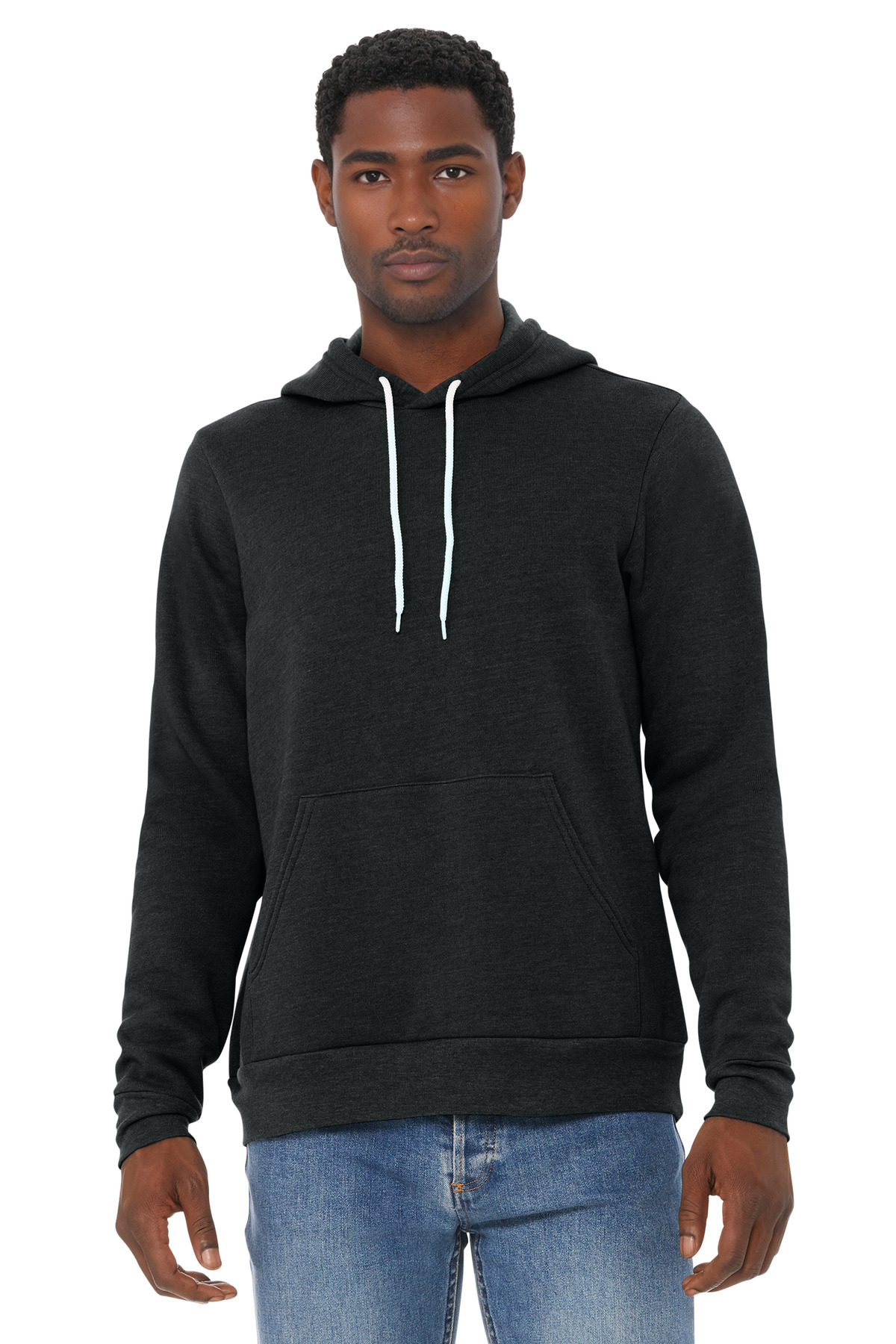 BELLA + CANVAS 3719 — Black Heather