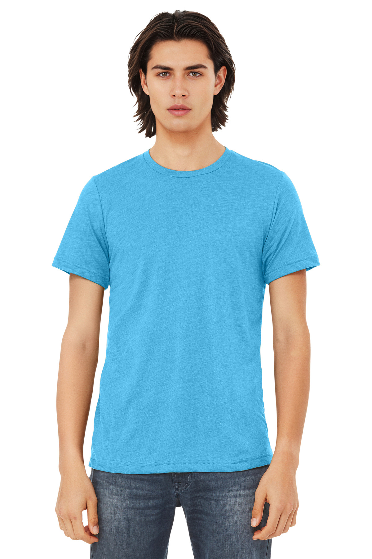 BELLA + CANVAS 3413 — Aqua Triblend