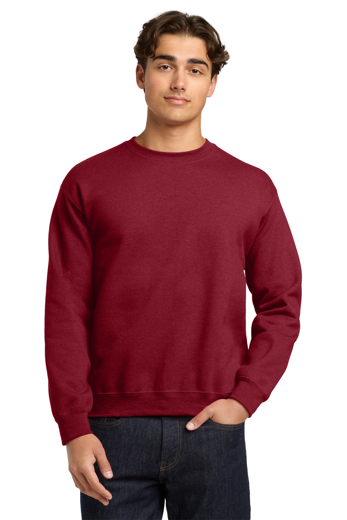 Gildan 18000 — Antique Cherry Red