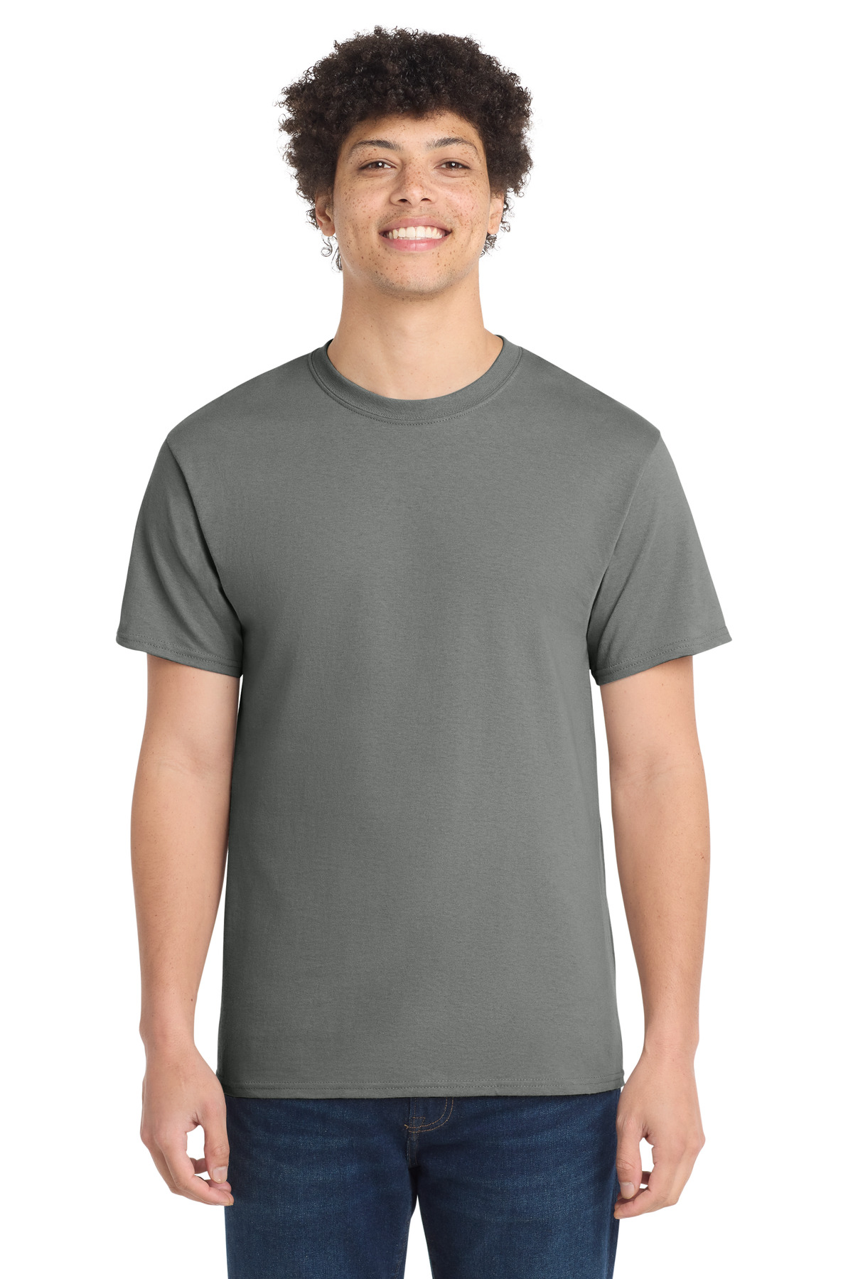 Port & Co PC54 — Medium Grey front