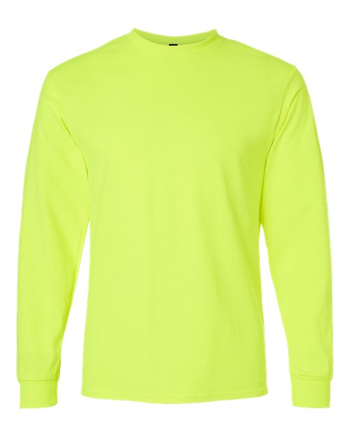 Gildan 2400 — Safety Green front
