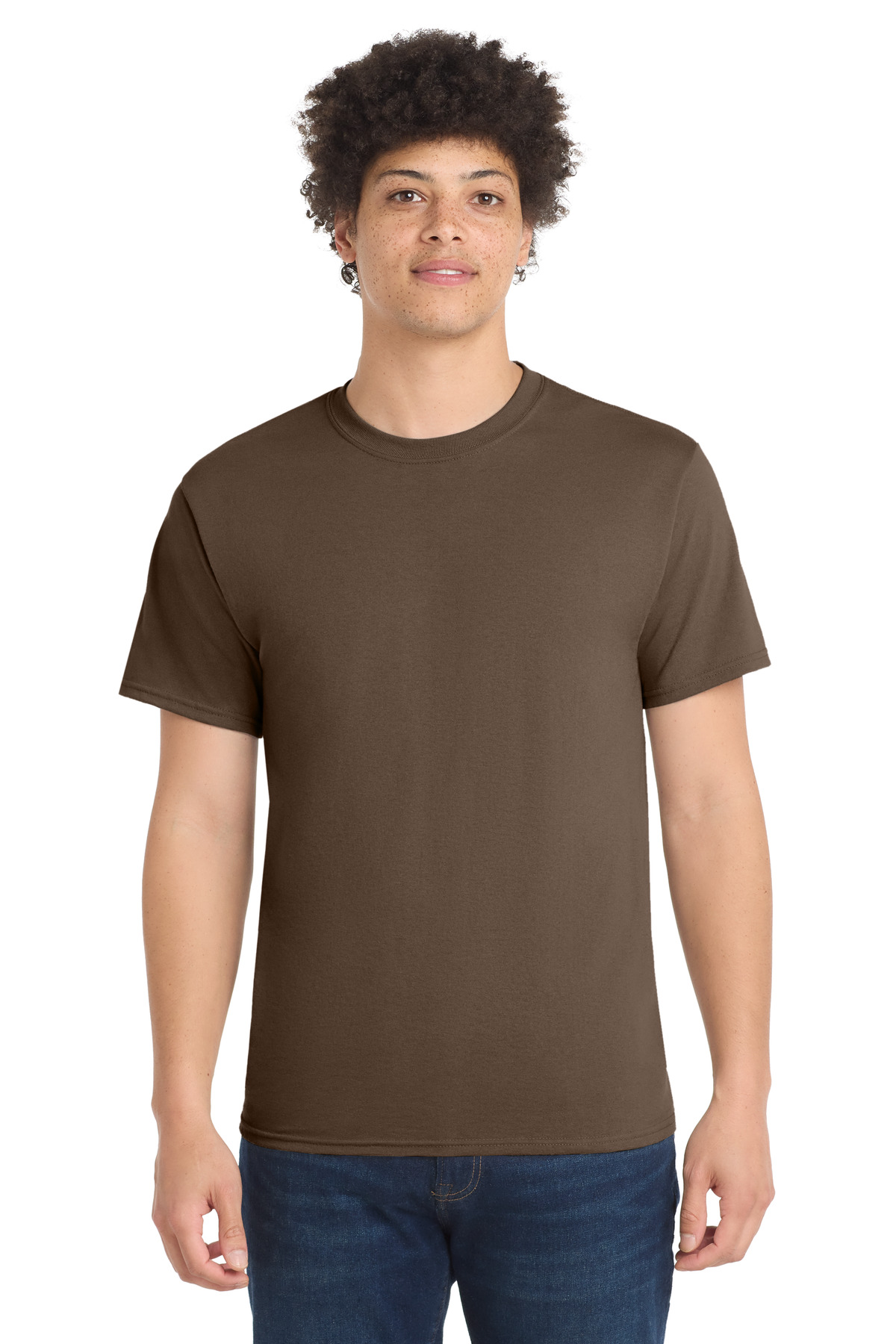 Port & Co PC55 — Brown
