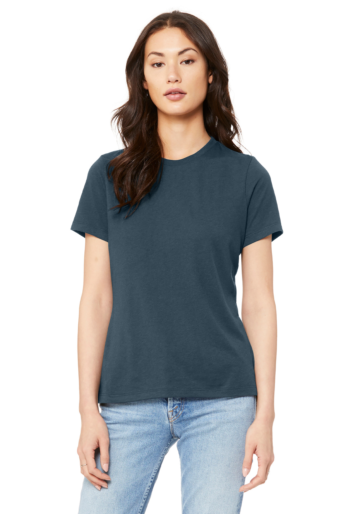 Bella + Canvas 6400 — Vintage Navy front