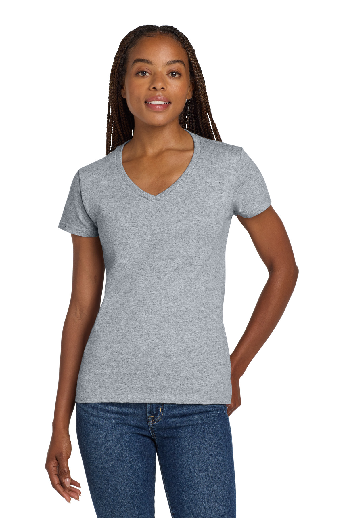 Gildan 5V00L — Sport Grey front