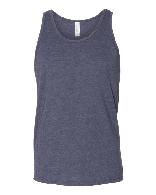 BELLA + CANVAS 3480CVC — Heather Navy