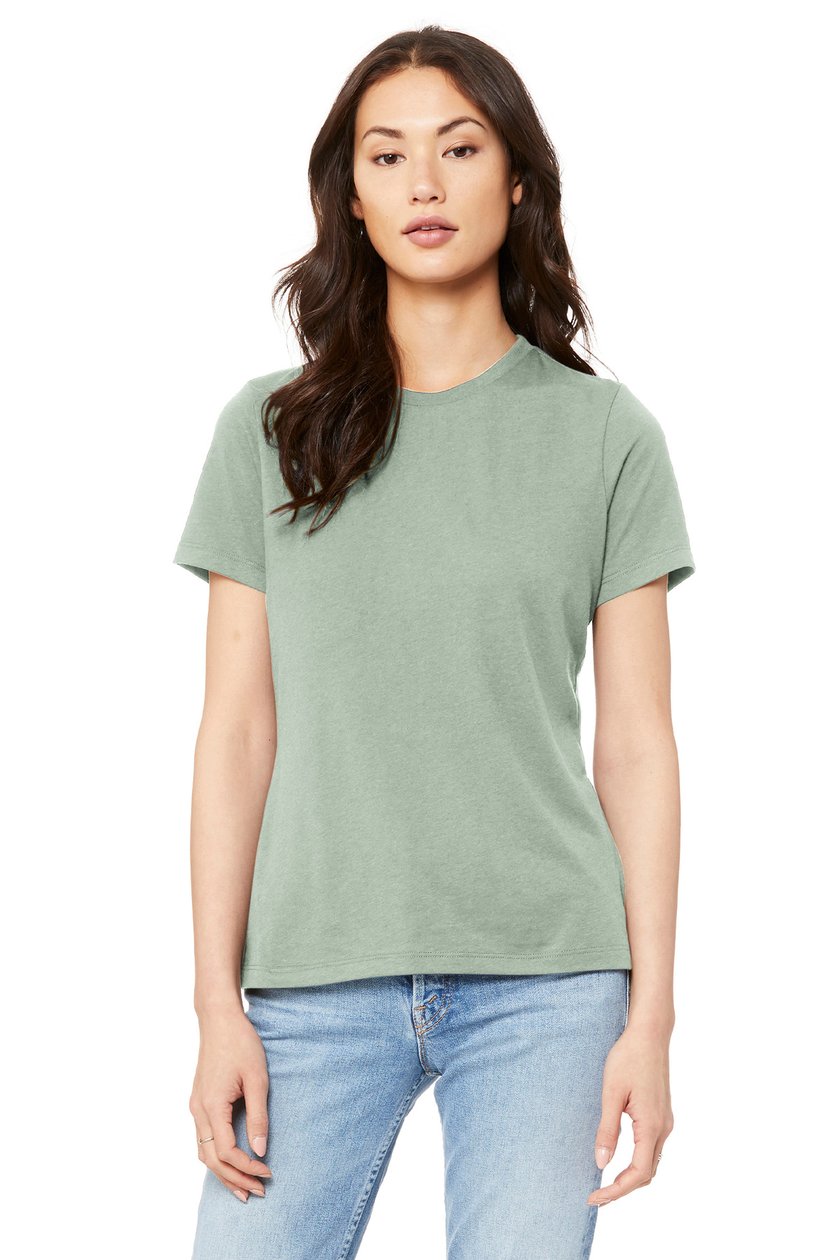 Bella + Canvas 6400 — Dusty Blue front