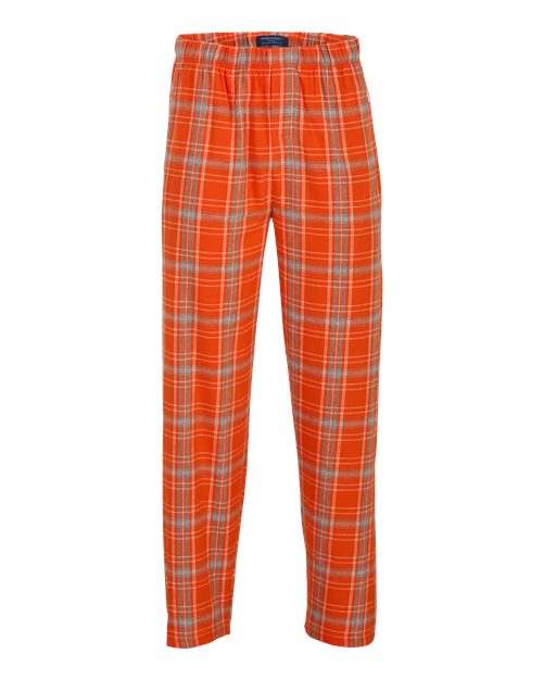 Boxercraft BM6624 — Burnt Orange Kingston Plaid front