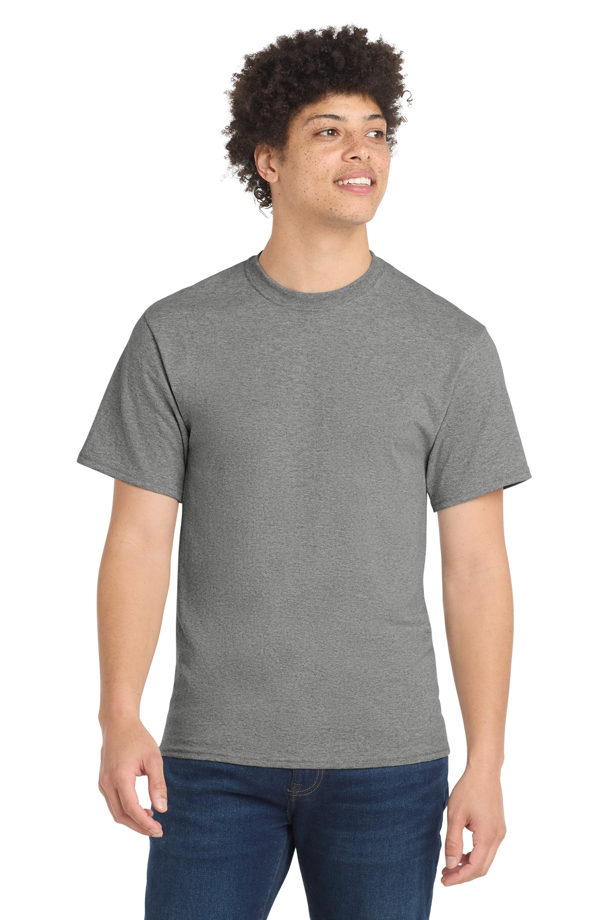 Port & Co PC55 — Athletic Heather