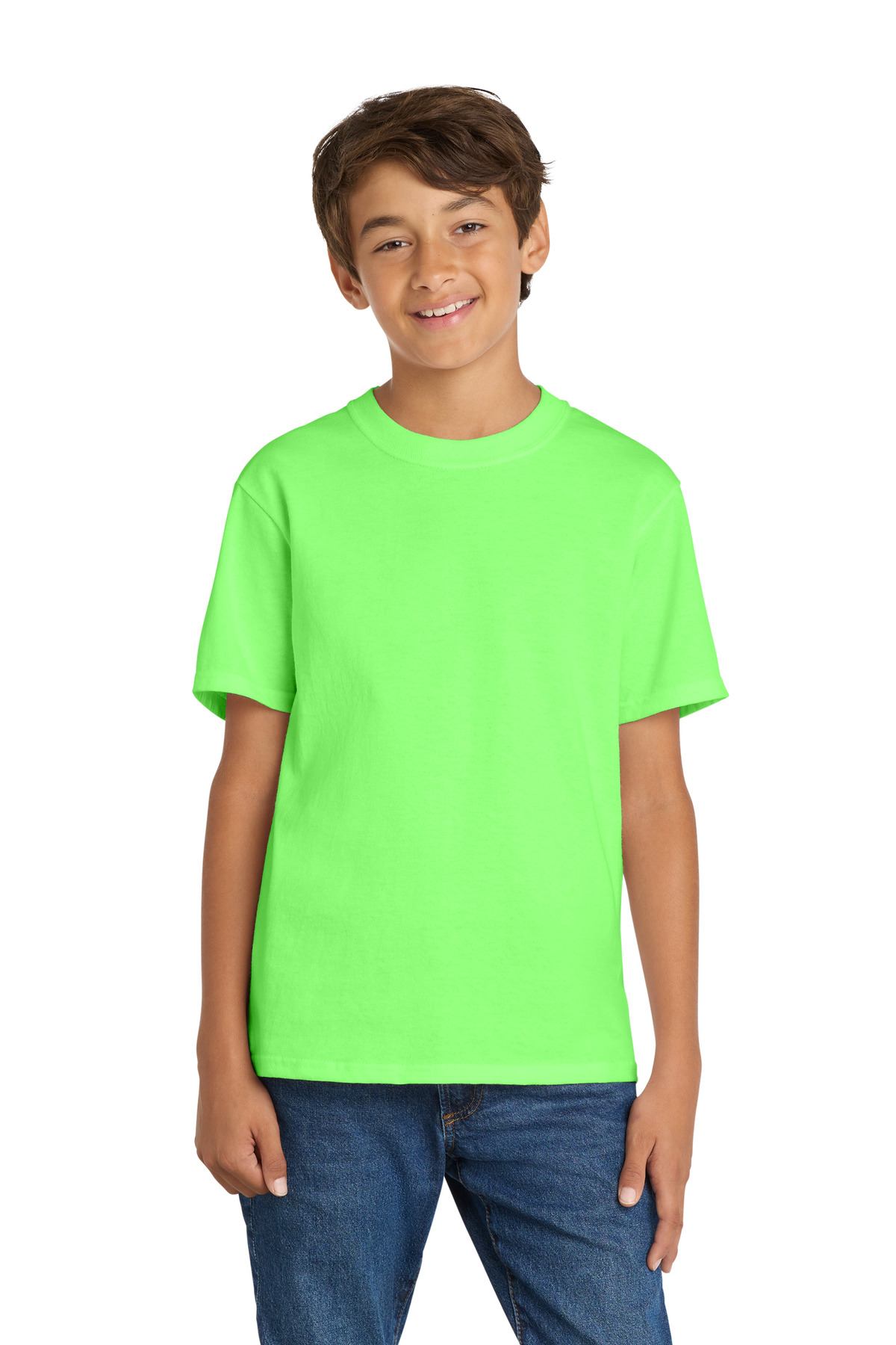 Port & Co PC54Y — Neon Green front