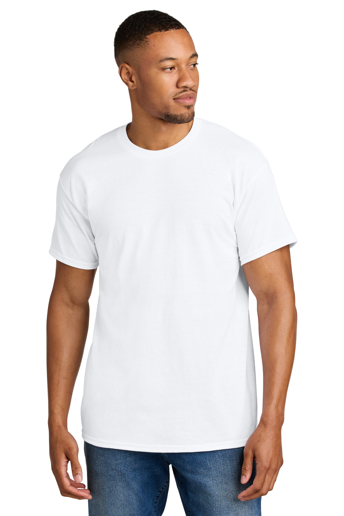 Gildan 8000 — White front