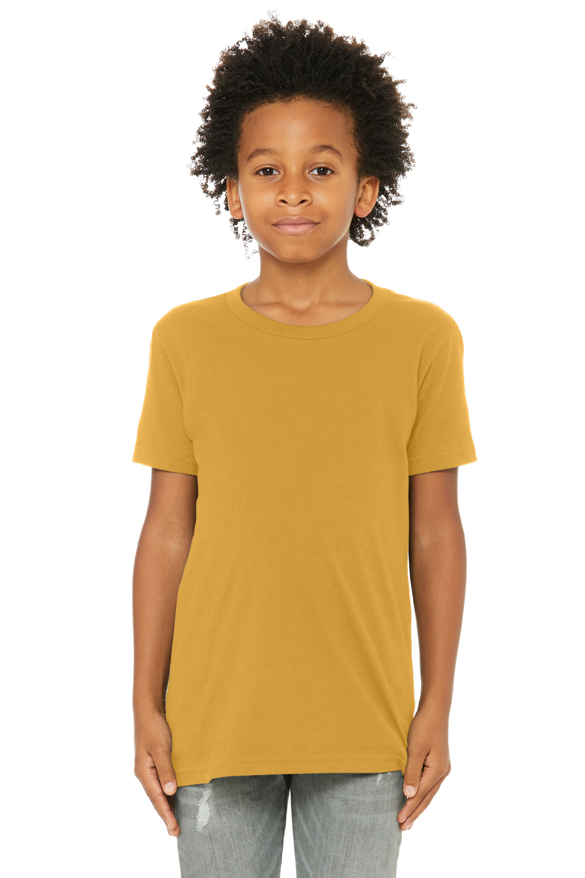 Bella + Canvas 3001Y — Mustard front