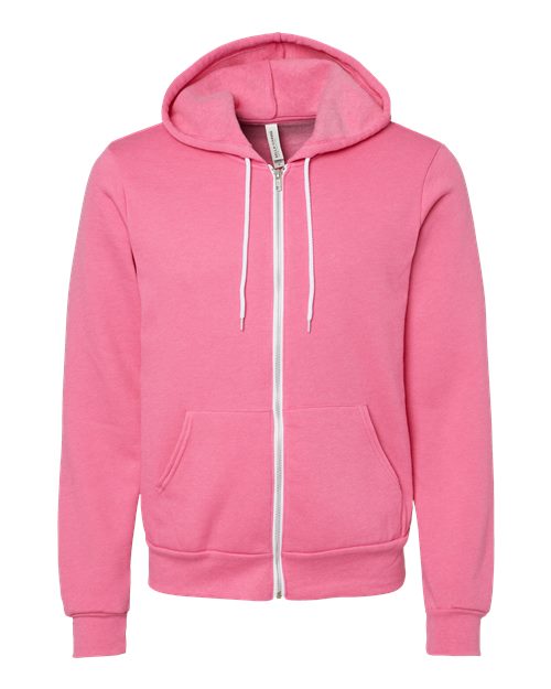BELLA + CANVAS 3739 — Heather Charity Pink front