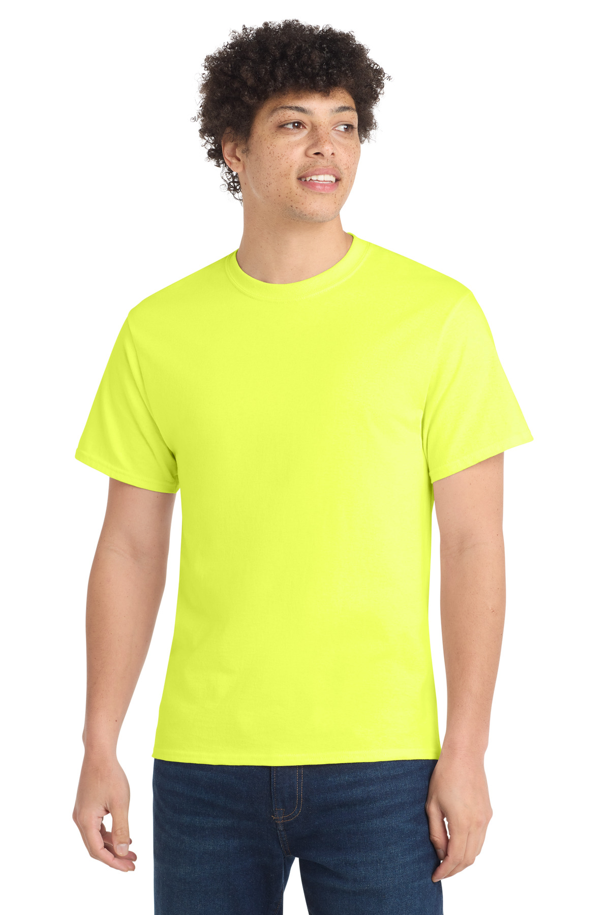 Port & Co PC54 — Neon Yellow front