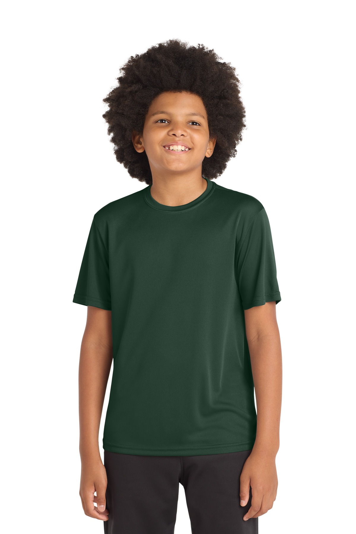 Sport-Tek YST350 — Forest Green front