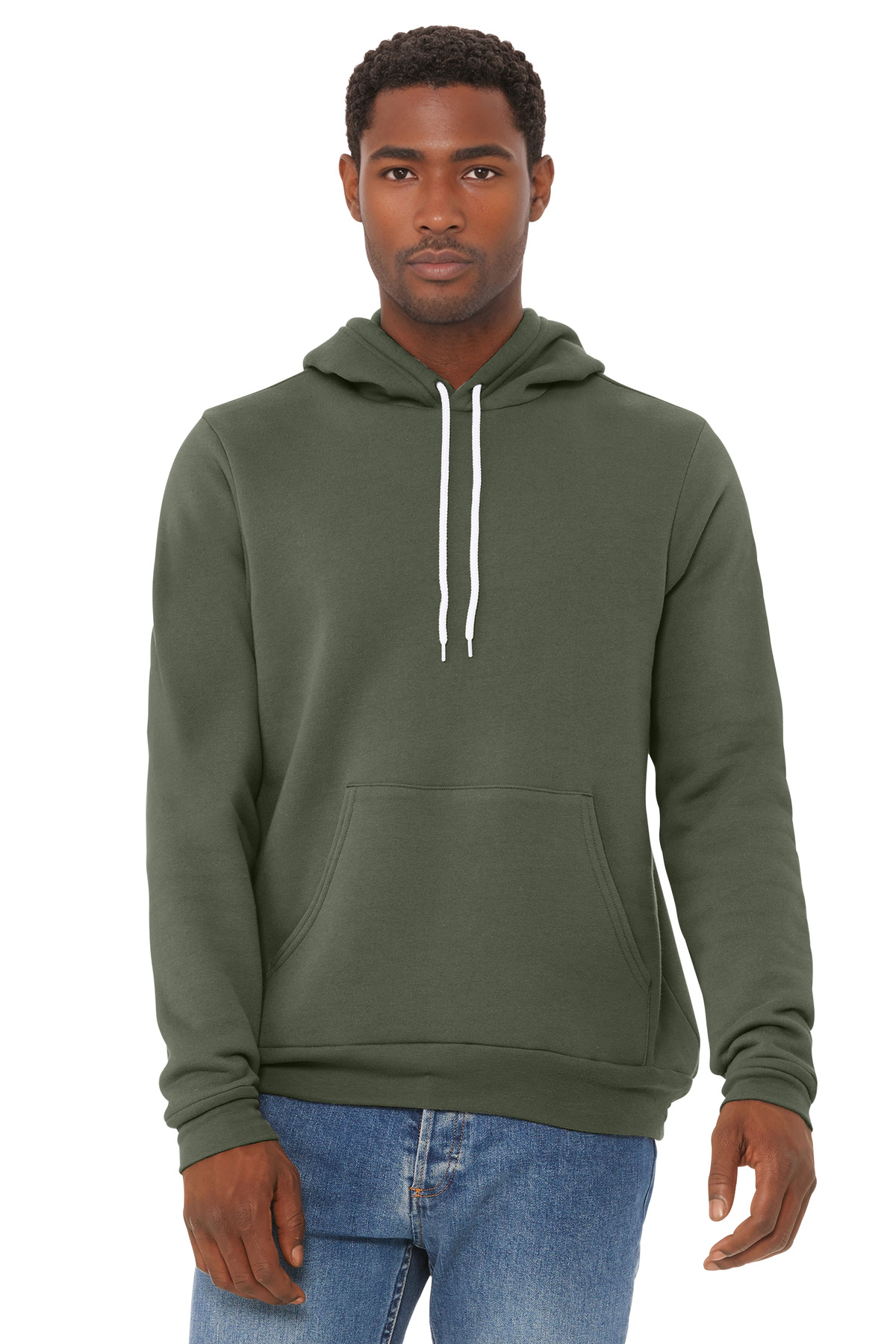 Bella + Canvas 3719 — Military Green front