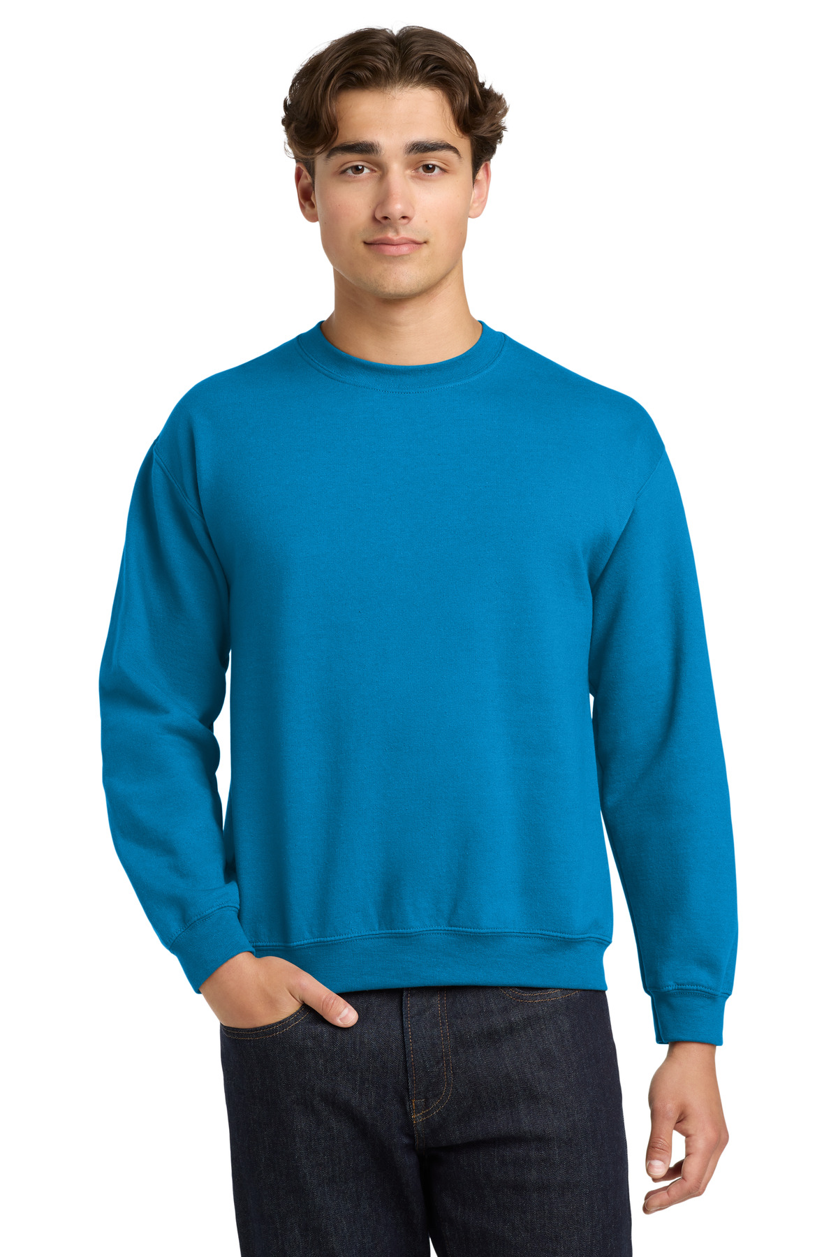 Gildan 18000 — Sapphire front
