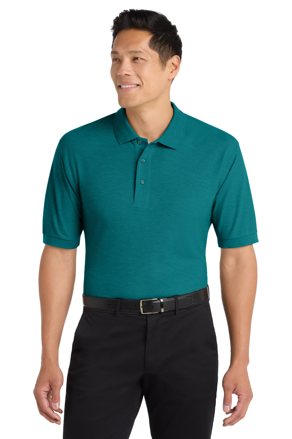Port Authority K500 — Teal Green front