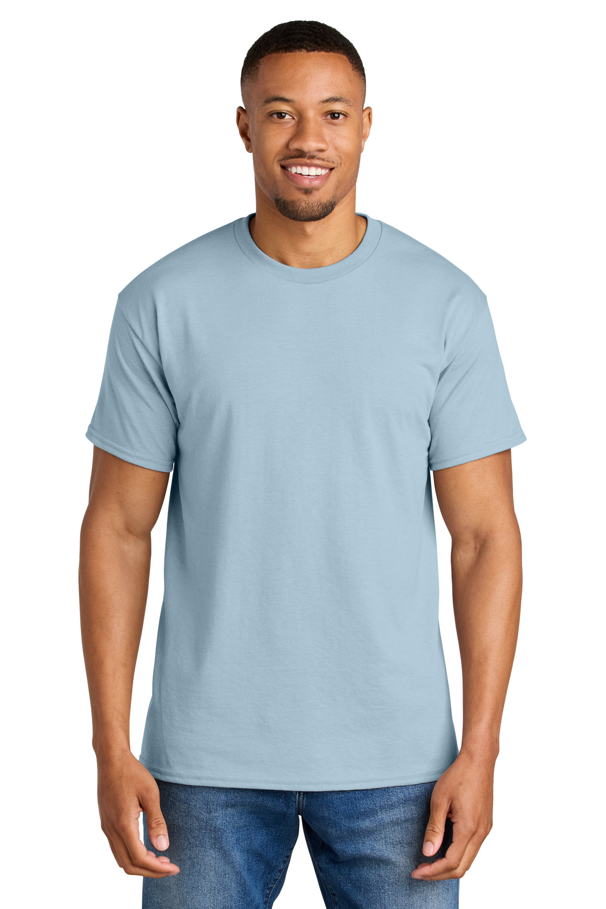 Gildan 8000 — Light Blue front