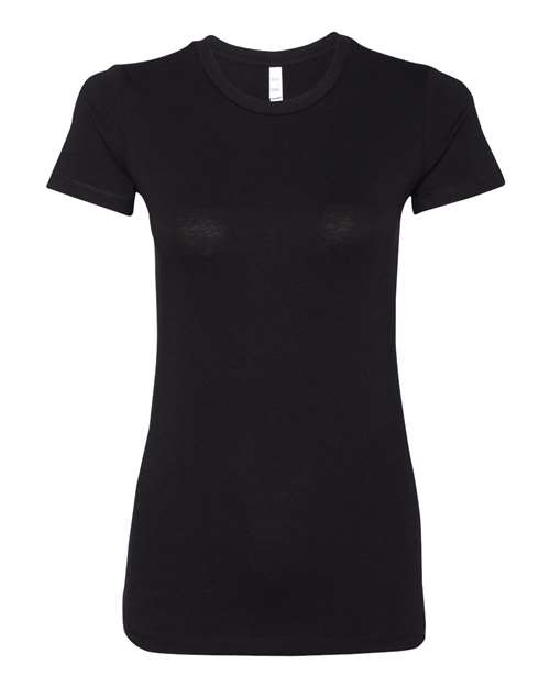 BELLA + CANVAS 6004 — Solid Black Blend front