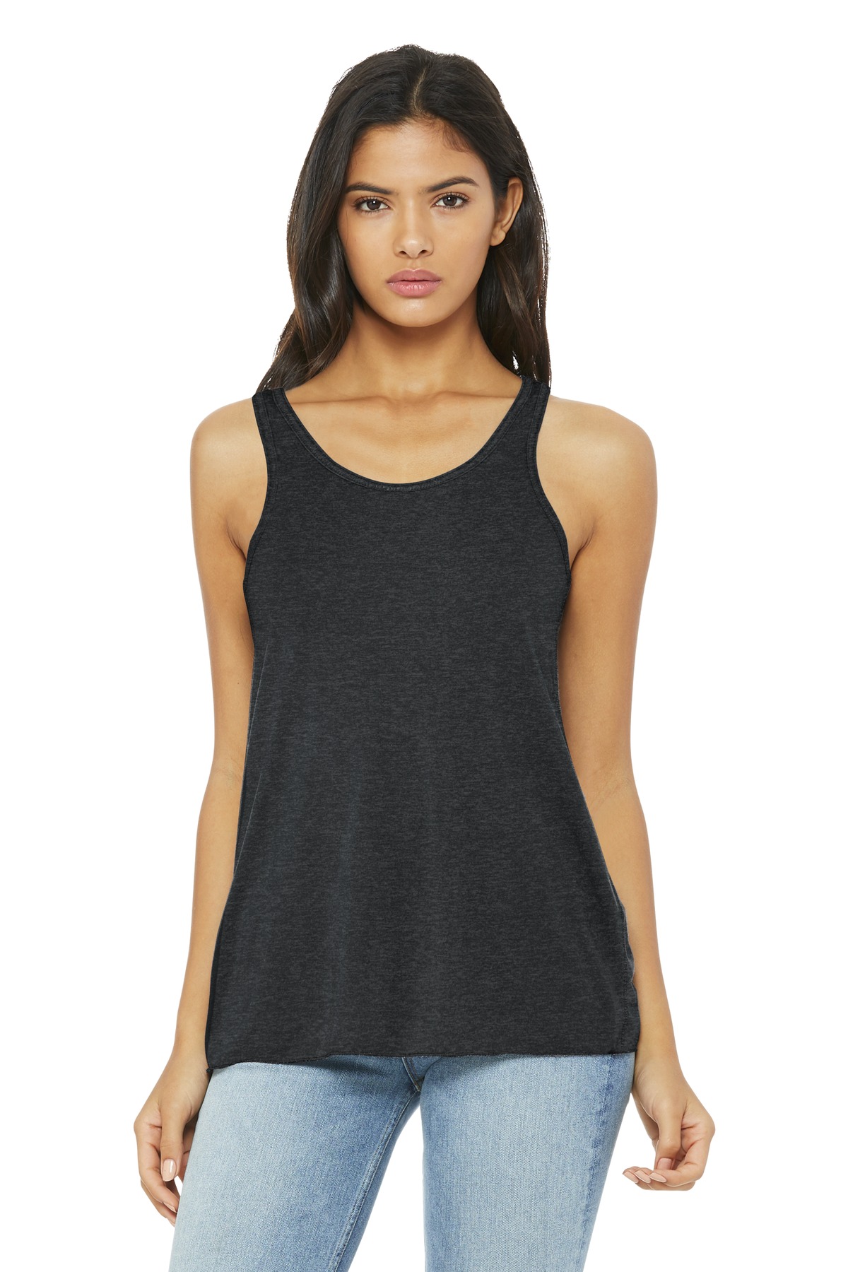 Bella + Canvas 8800 — Dark Heather Grey front