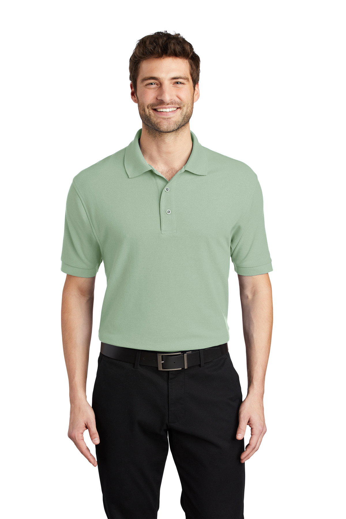 Port Authority K500 — Mint Green front