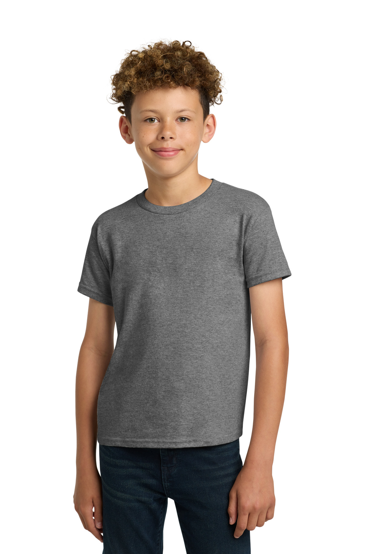 Gildan 5000B — Graphite Heather front