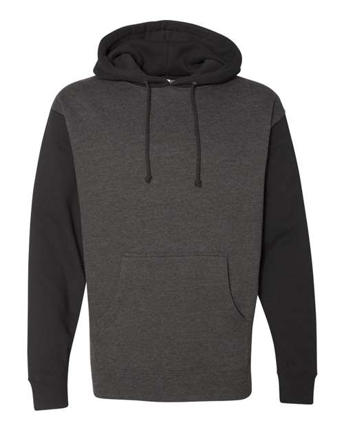 Independent Trading Co. IND4000 — Charcoal Heather Black front