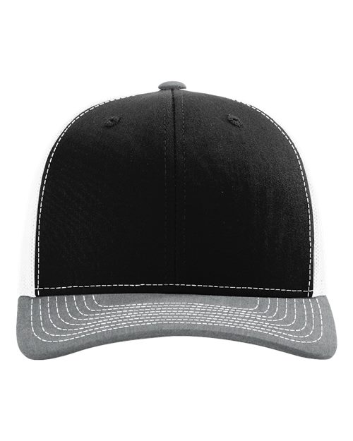 Richardson 112 — Black White Heather Grey