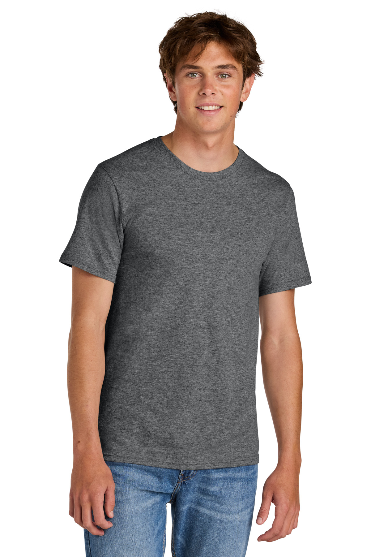 Port & Co PC43 — Graphite Heather front