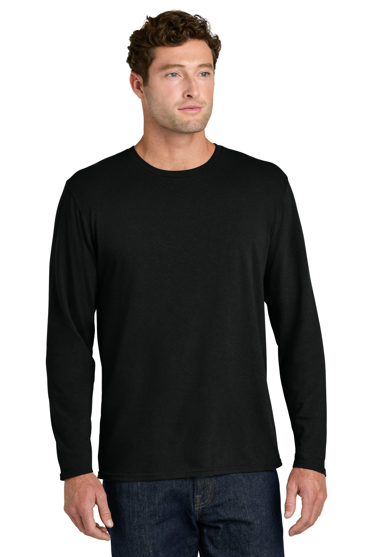 Port & Co PC43LS — Jet Black