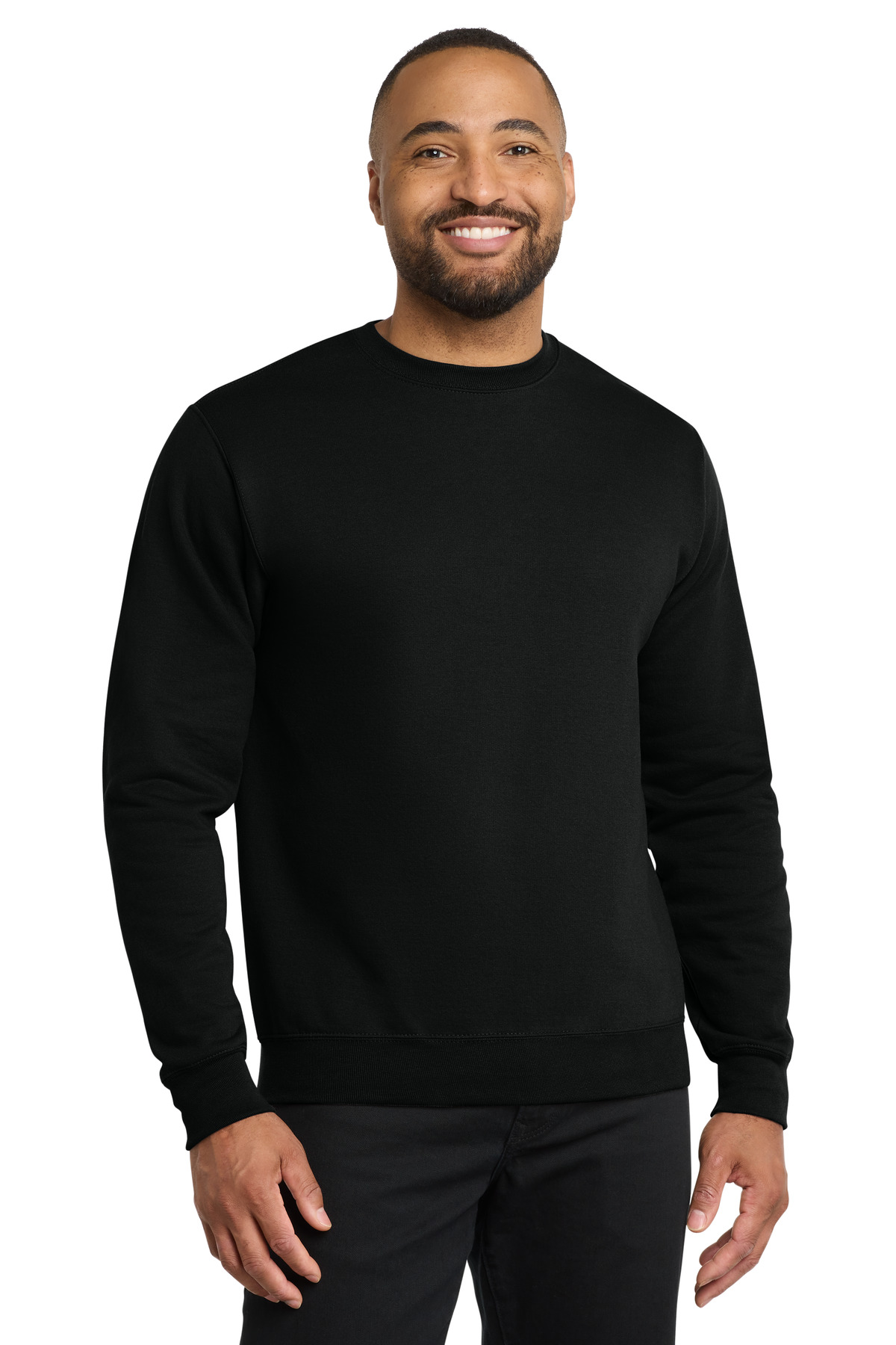 Port & Co PC78 — Jet Black front