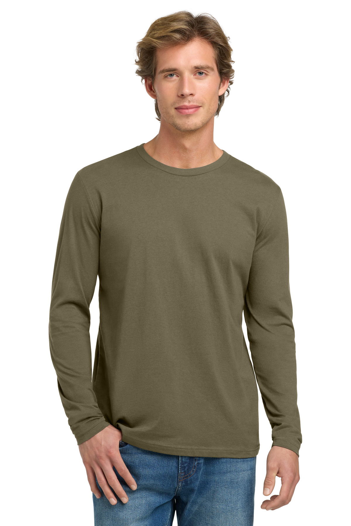 Next Level Apparel NL3601 — Military Green front