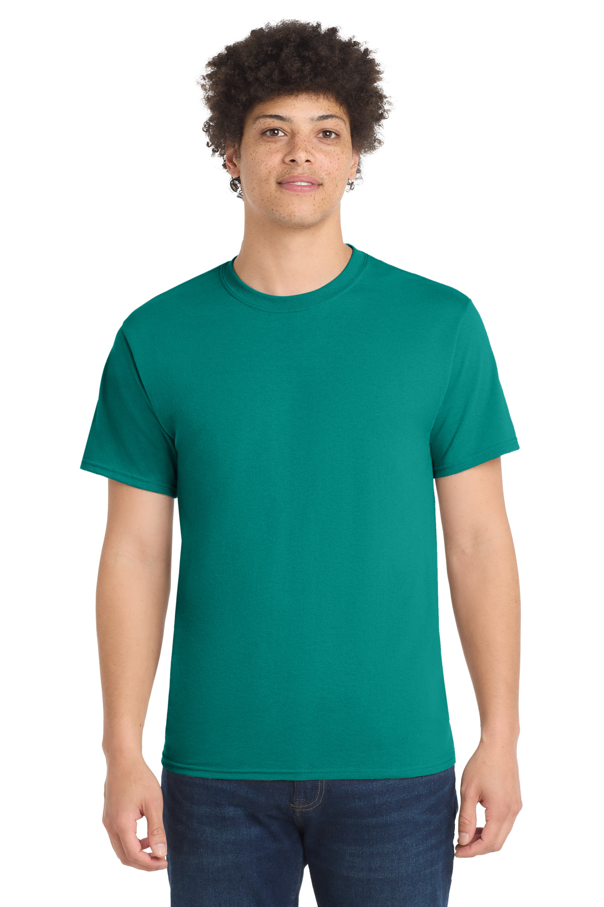 Port & Co PC55 — Jade Green front