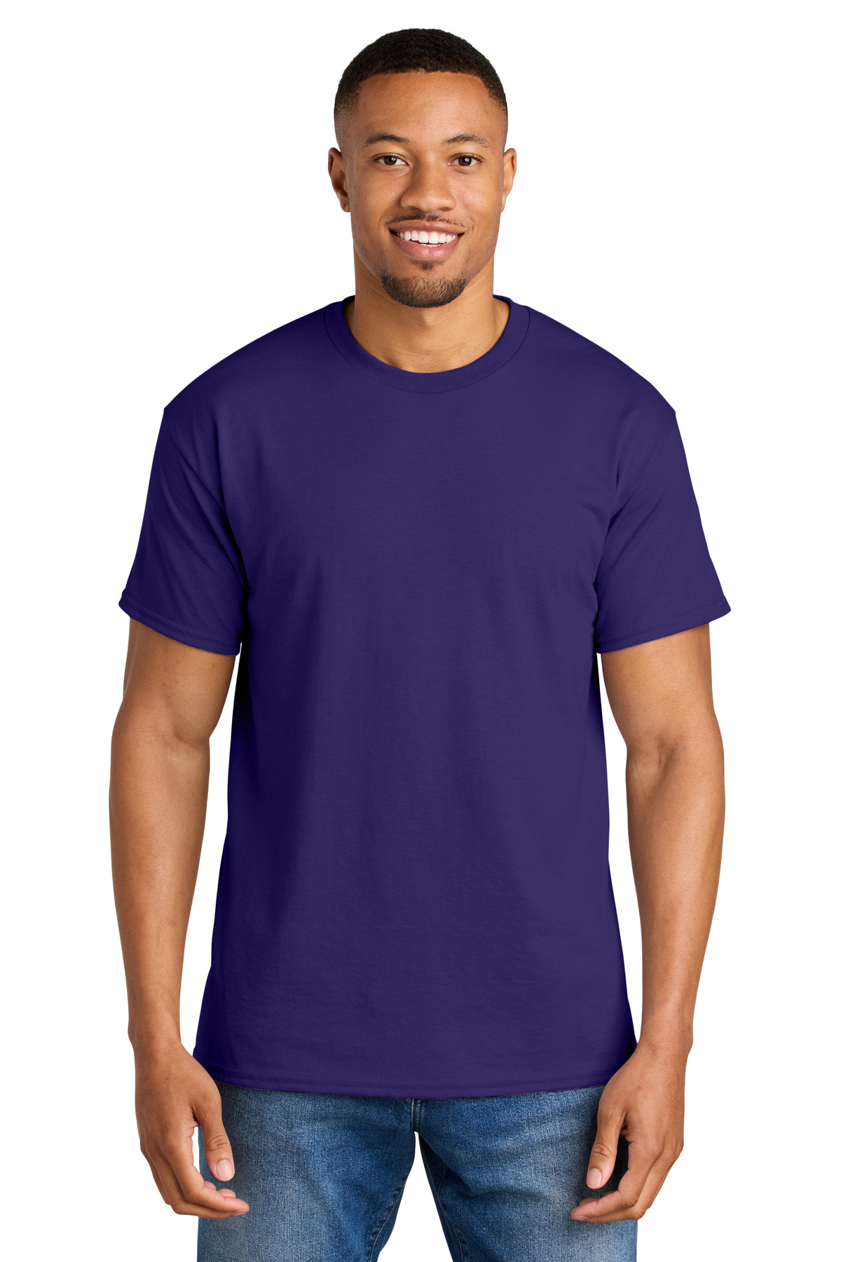 Gildan 8000 — Purple front