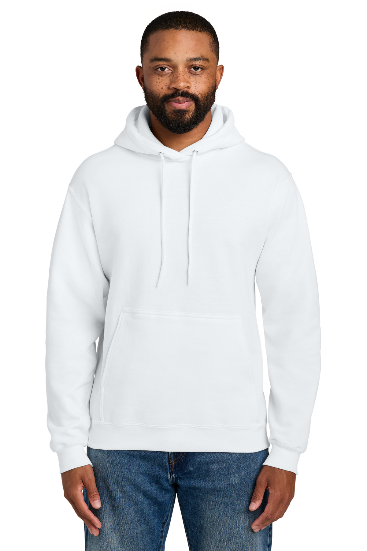 Port & Co PC90H — White front