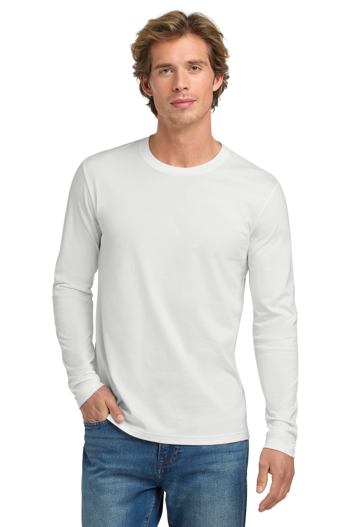 Next Level Apparel NL3601 — White front