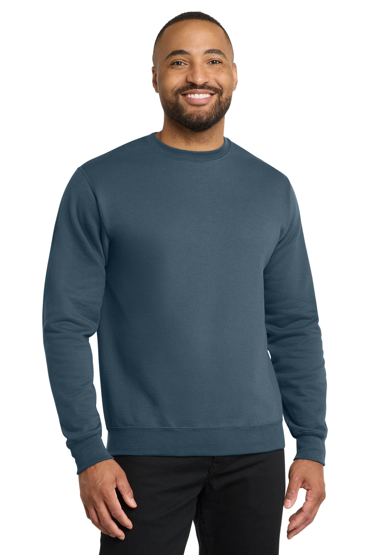 Port & Co PC78 — Steel Blue front