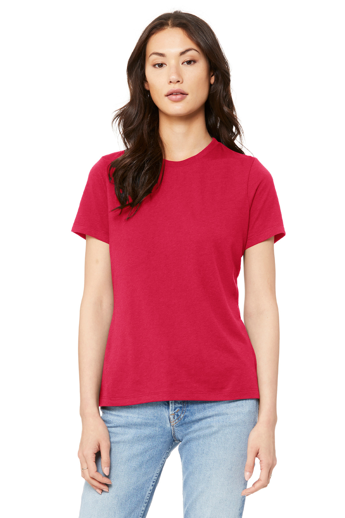 Bella + Canvas 6400 — Red front