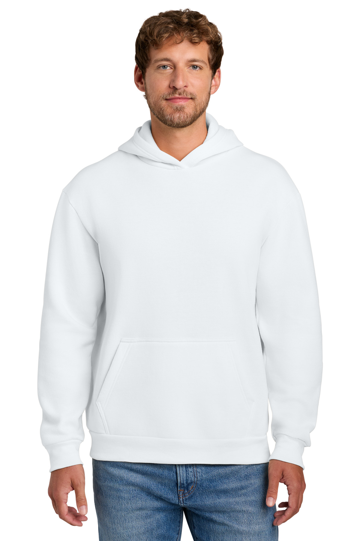 Port & Co PC68H — White front