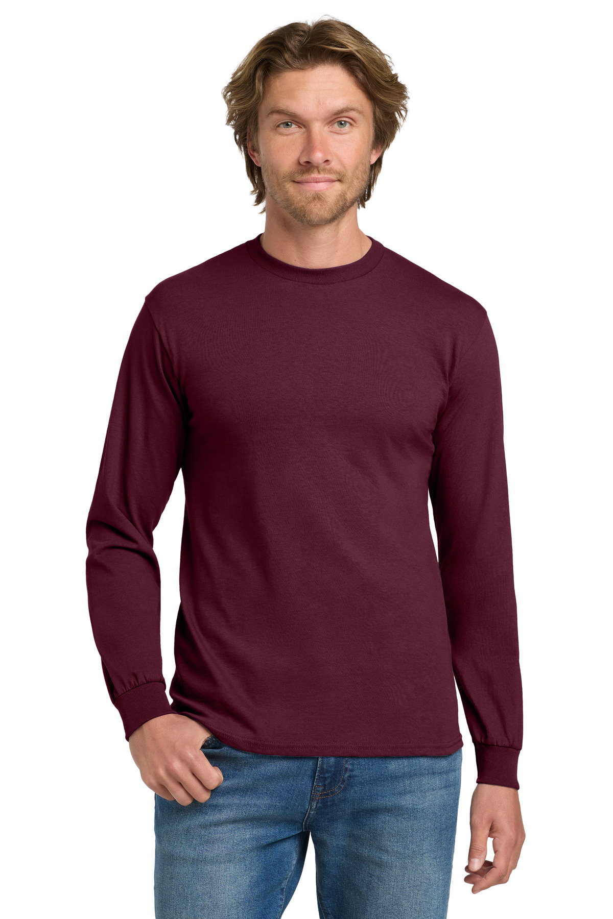 Gildan 5400 — Maroon front
