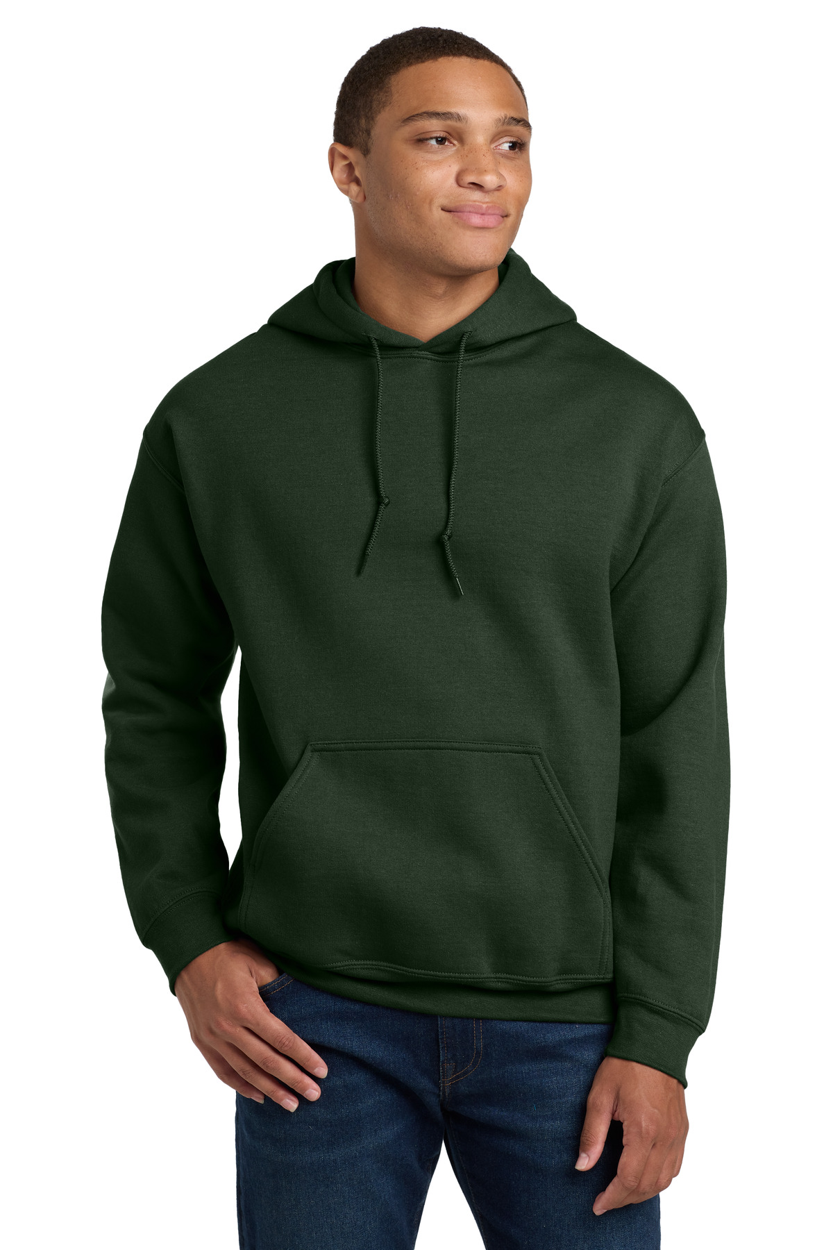 Gildan 18500 — Forest Green front