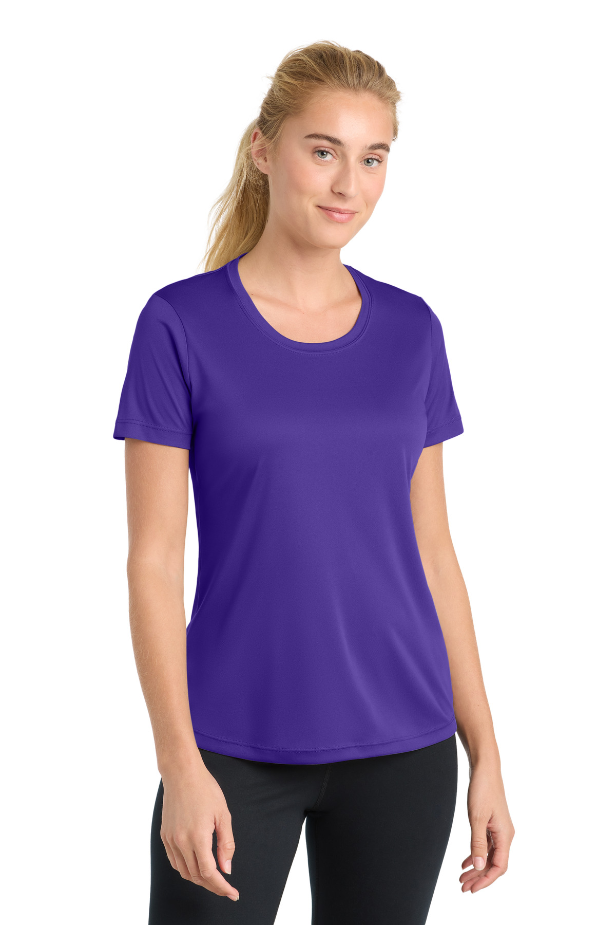 Sport-Tek LST350 — Purple front