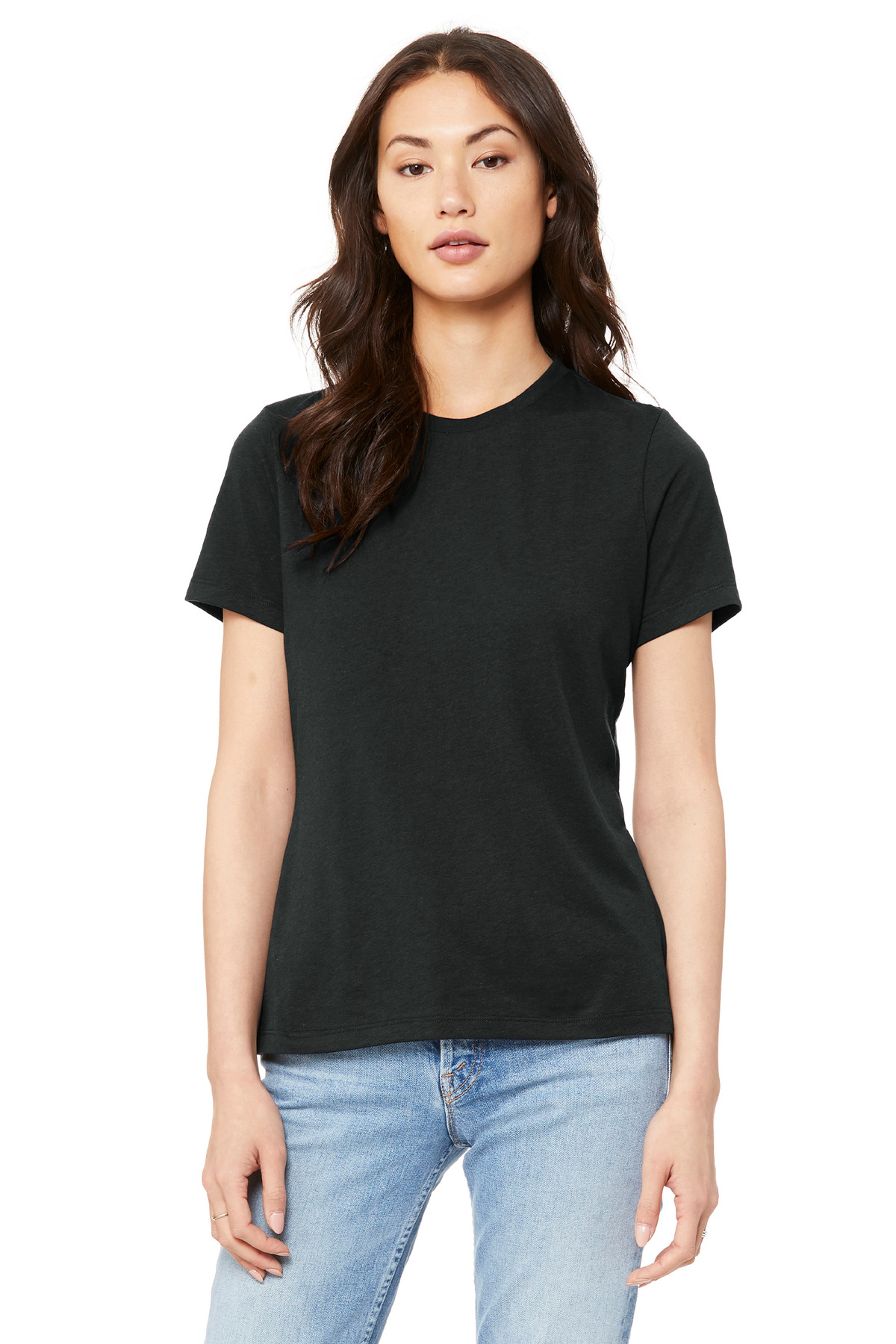 Bella + Canvas 6400 — Vintage Black front