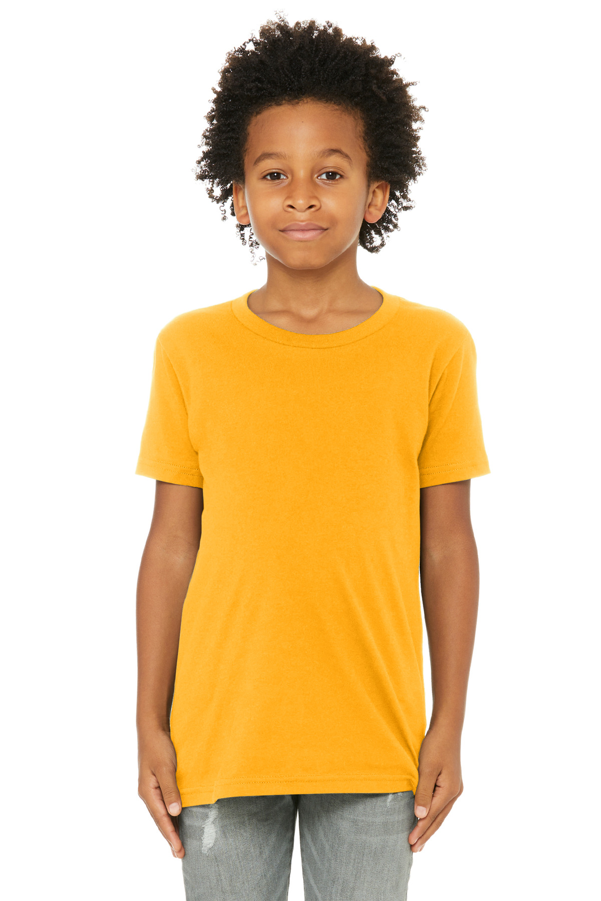 Bella + Canvas 3001Y — Gold front