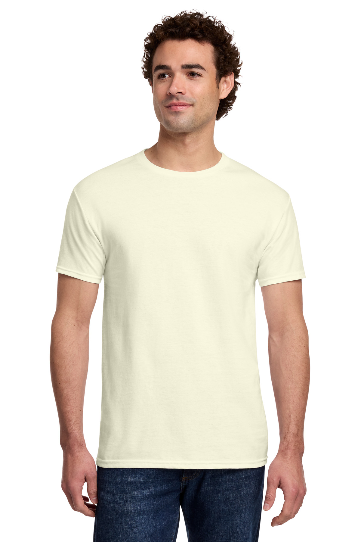 Gildan 3000 — Off White front