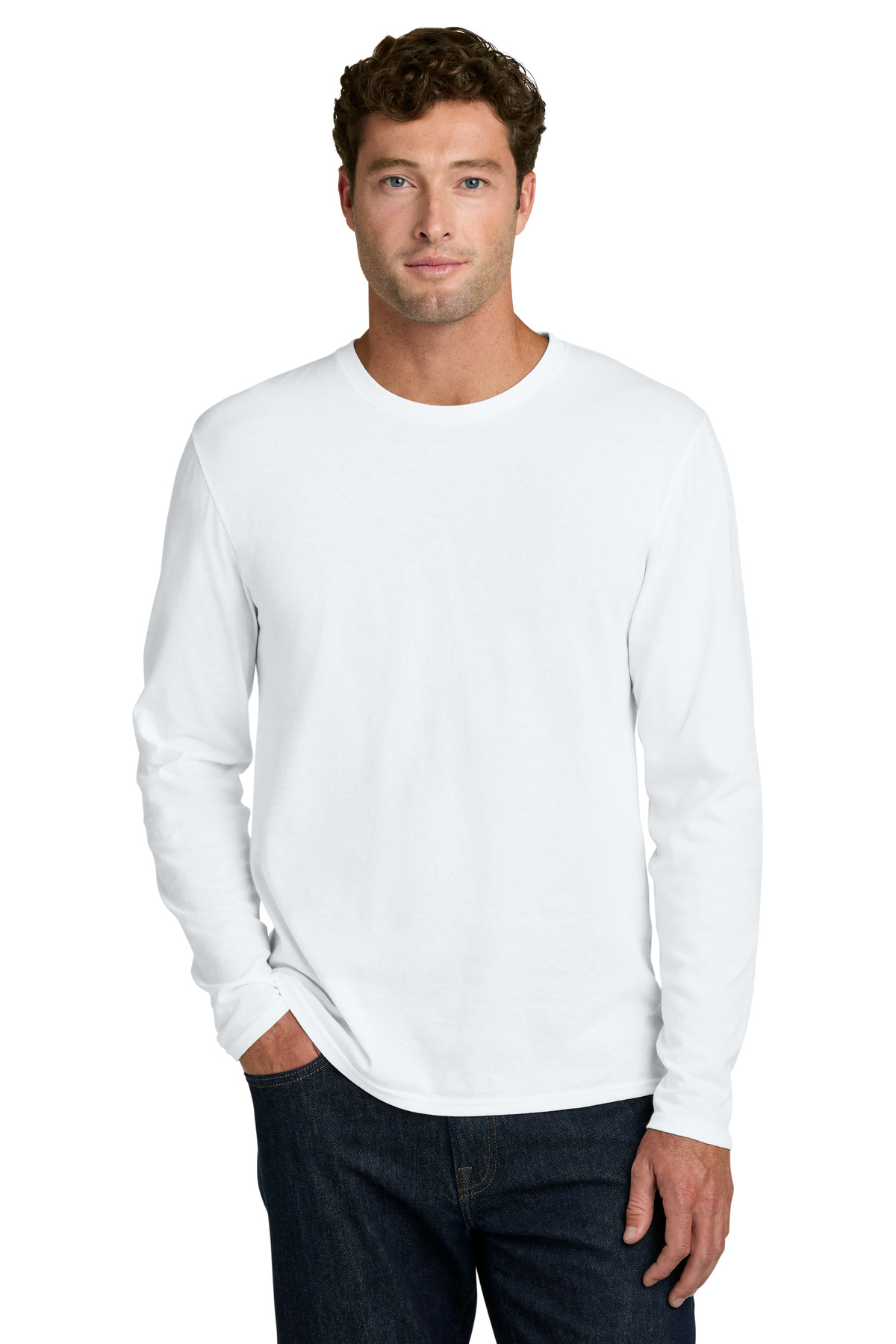 Port & Co PC43LS — White front